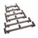 Jag Black Adjustable Buzzbar 2 Rod Rear